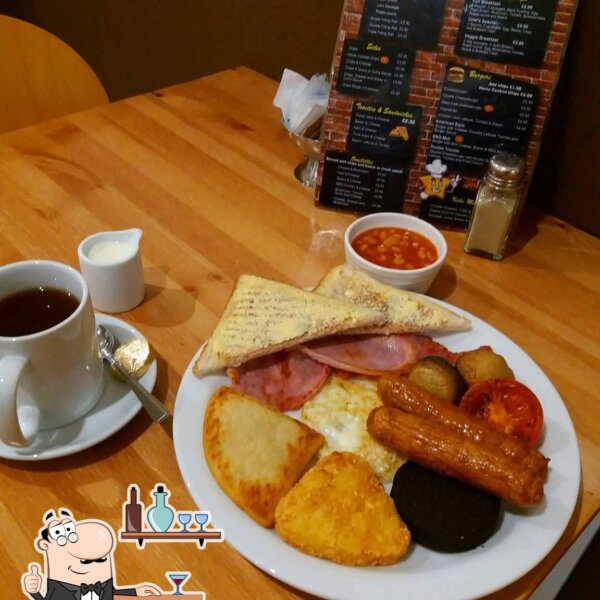 Full interior view of NikiMax Cafe, Peterhead
